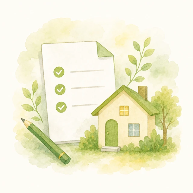 サービス等利用計画の作成を表すイラスト